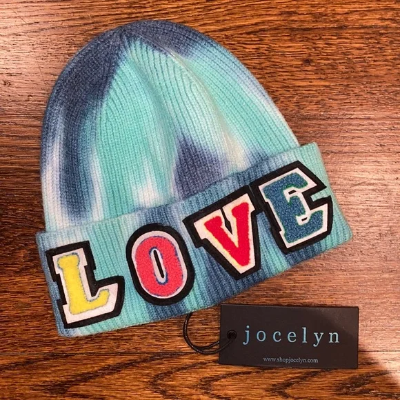 Accessories | Nwt Jocelyn Love Blue Tye Dye Knit Beanie  display picture 1
